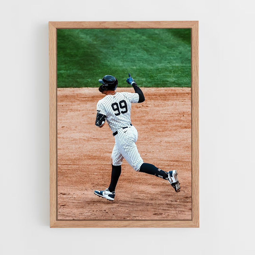 Poster En Course Vers La Gloire – affiche Baseball (vue 4)